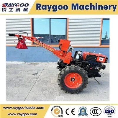Mini 18HP 20HP 22HP Tractor de mano Motor Diesel Tractores de dos ruedas